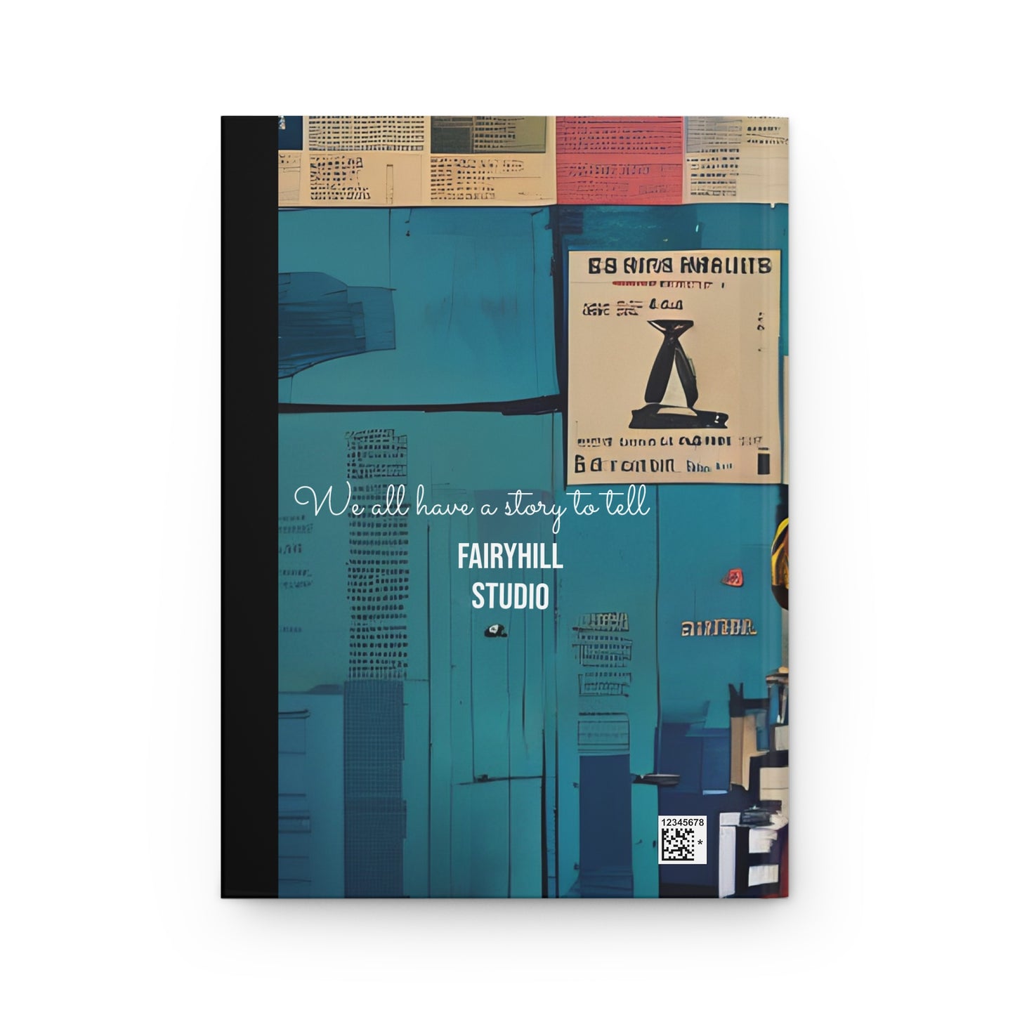 Hardcover Journal - Vintage Hollywood Movie Star Art