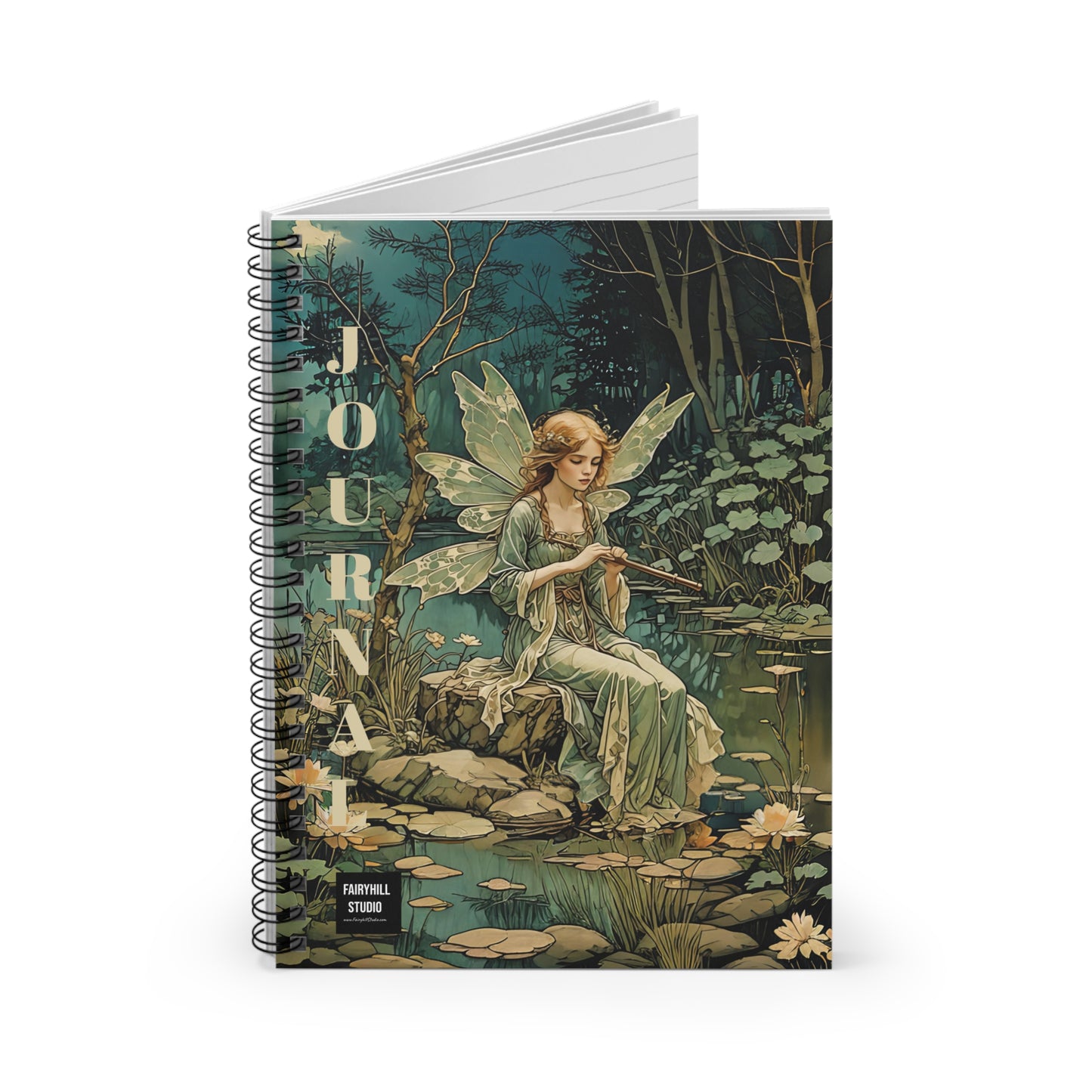 Spiral Notebook - Ruled Line - The Fairy of the Lake