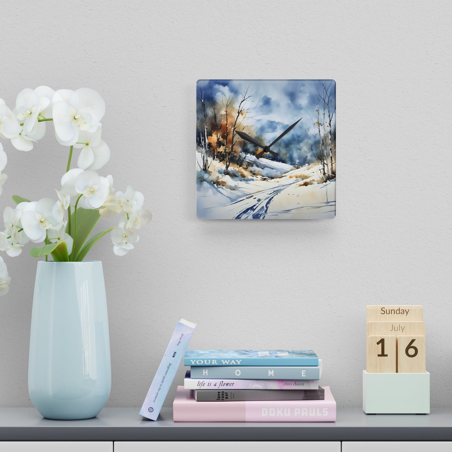 Acrylic Wall Clock