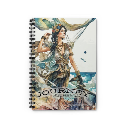 Spiral Notebook - Pirate Journey Ruled Line