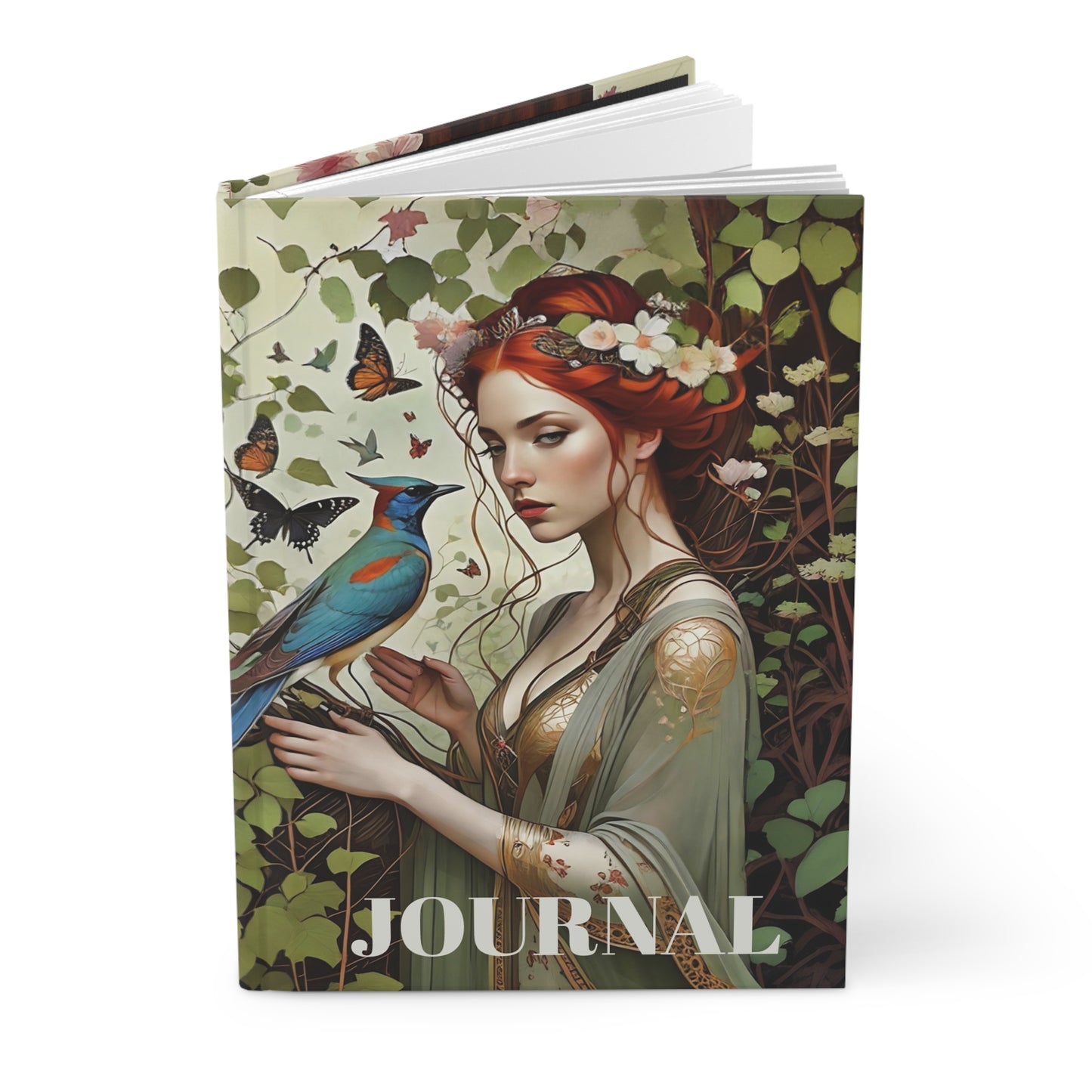 Hardcover Blue Bird Art Matte