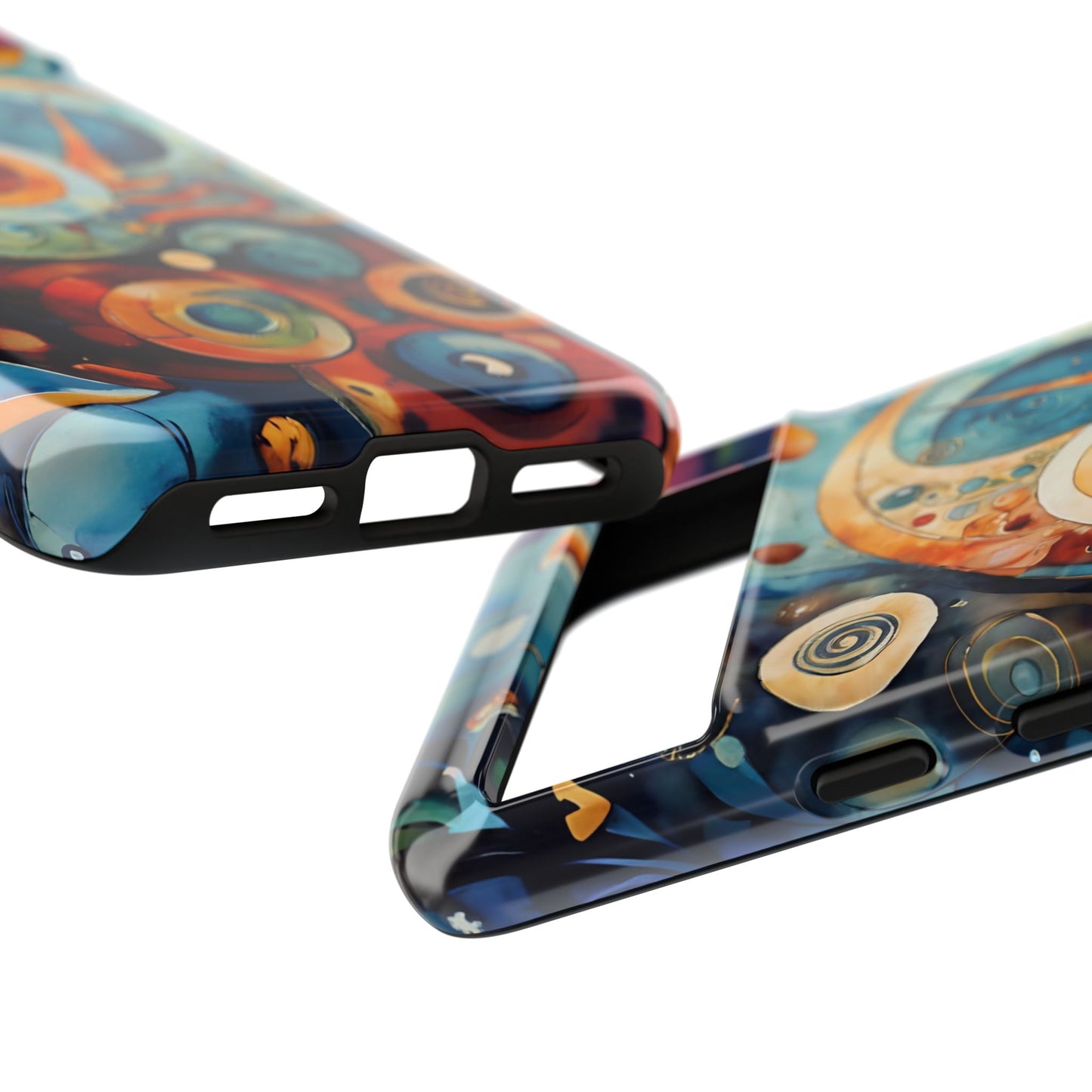 Phone Cases - Beautiful Abstract Circular Art Design