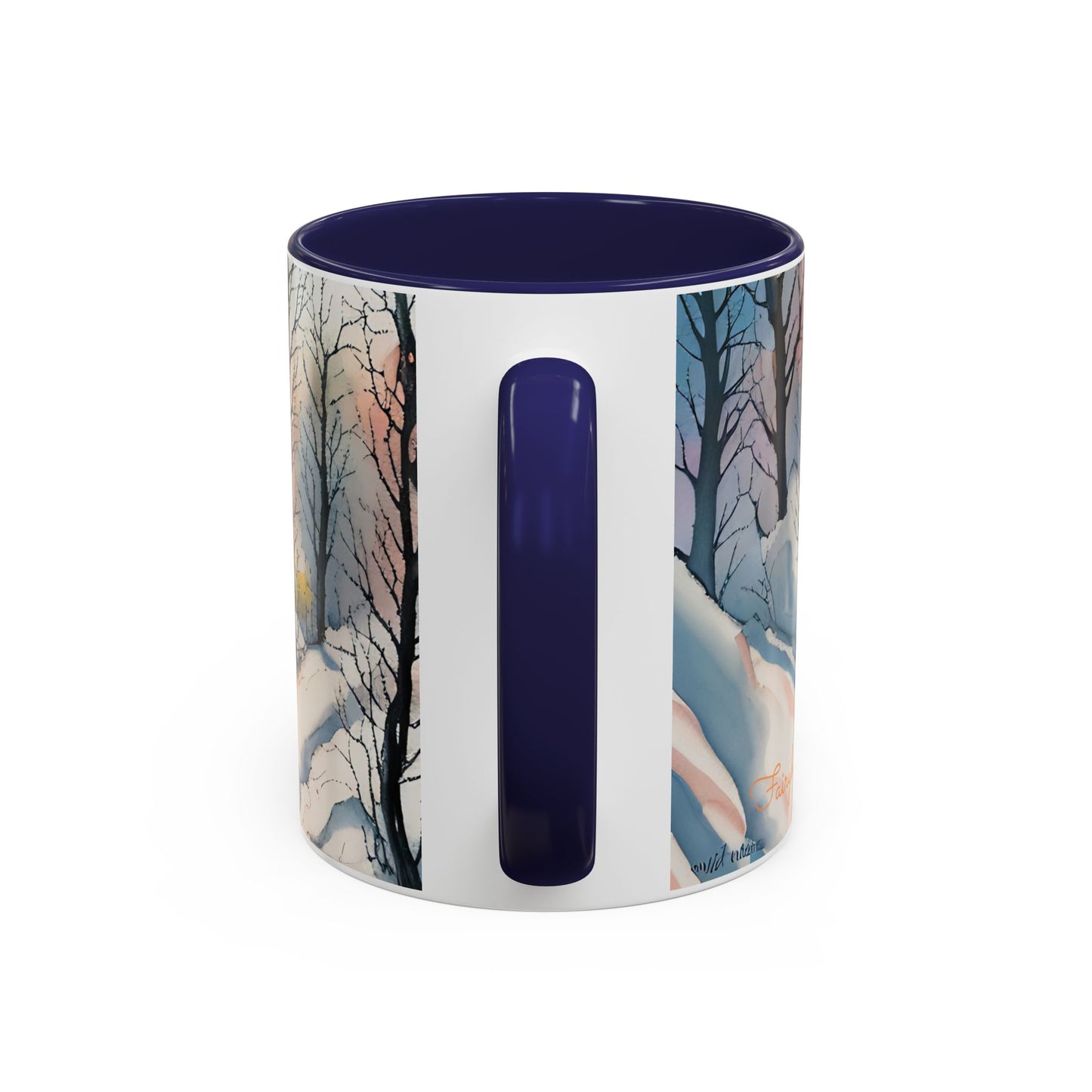 Accent Crimson witch and black cat Coffee Mug (11, 15oz)