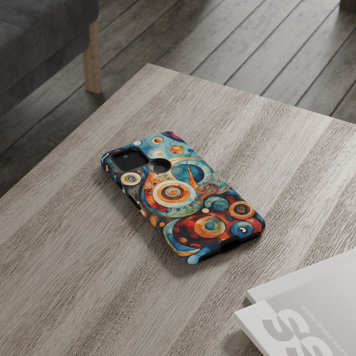 Phone Cases - Beautiful Abstract Circular Art Design