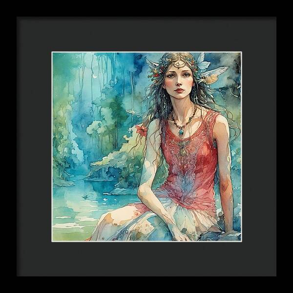 Fairy Falls - Framed Print