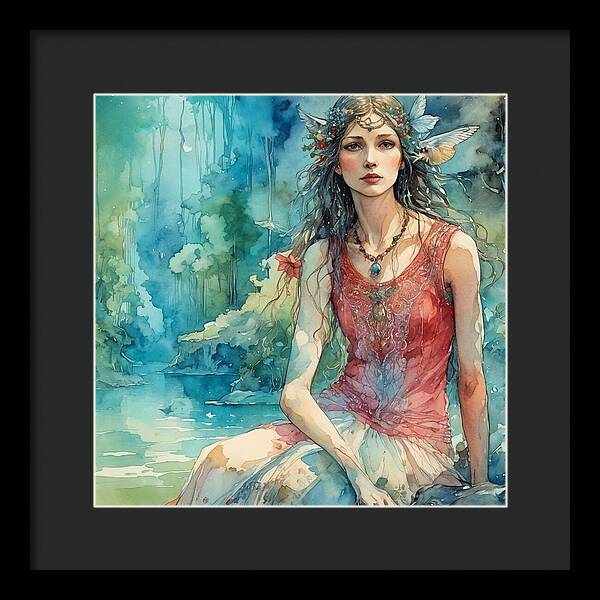 Fairy Falls - Framed Print