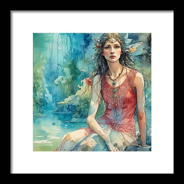 Fairy Falls - Framed Print