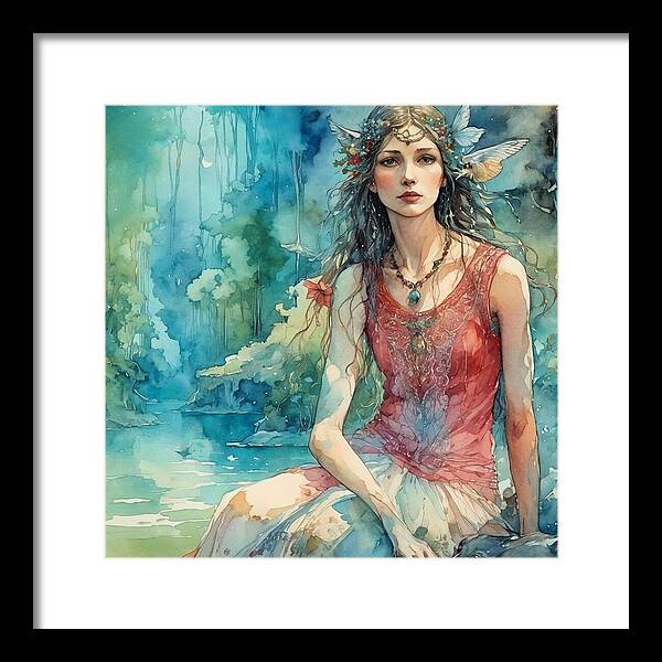 Fairy Falls - Framed Print